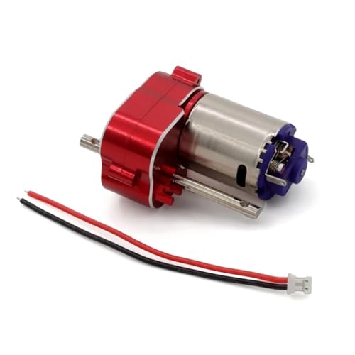 FYUtWh MN168 MN82 MN78 MN99S Metallgetriebemotor kompatibel mit 1/12 RC Car Upgrade-Teilen(RED) von FYUtWh