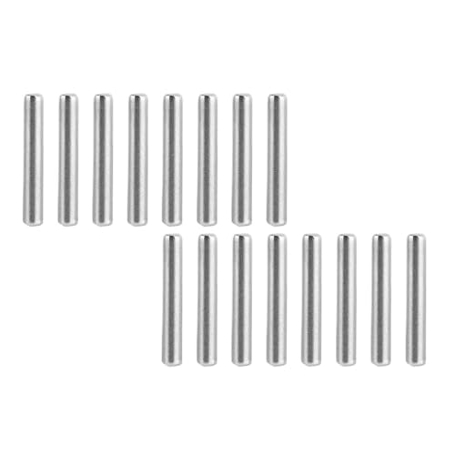 FYUtWh Stahlachsstifte 2 x 10 mm, 8 Stück, 16 Stück, kompatibel mit RC-Modellautos im Maßstab 1:10 RC Auto Zubehör(16PCS) von FYUtWh