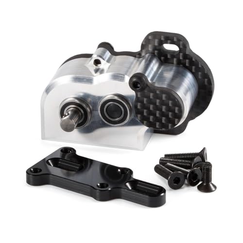 Ultraleicht bearbeitetes Portalgetriebe, kleines 48-Pitch-Getriebe mit Slipper-Pad Kompatibel mit 1/10 RC Crawler Chassis F9 AR45 Achse und kompatible Modelle(Silver) von FYUtWh