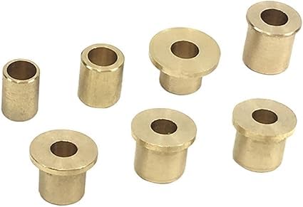 10PCS Brass Bushing Shaft 4x8/5x8/4x6/4x7mm for RC Boat DIY Model Accessories(A 5x8mm Flange) von FYWYVIY