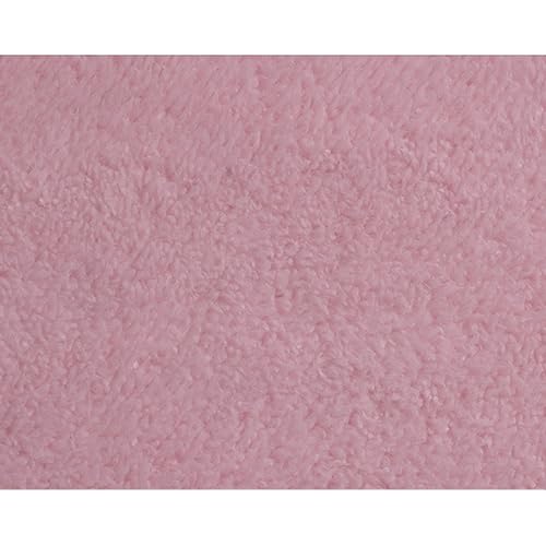 12 Stück Ineinandergreifende Teppichfliesen, Bodenmatte Aus Weichem Puzzleschaumstoff, 12 X 12 Zoll Große, Flauschiger, Weicher Kletterteppich Fürs Schlafzimmer(Color:Rosa) von FYYSJW