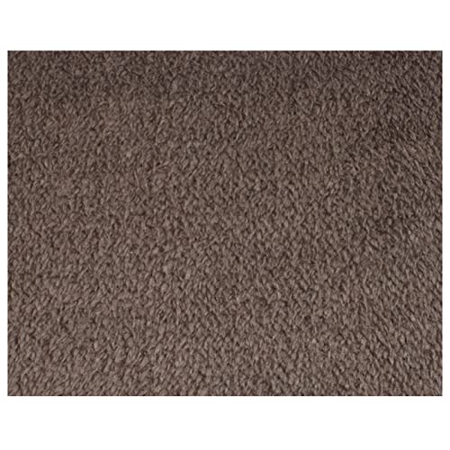 FYYSJW 10 Stück Schaumstoff-Bodenmatte, Plüsch-ineinandergreifende Teppichfliesen, Puzzle-Spielmatte, Weiche Teppiche Für Spielzimmerdekor, 12 X 12 Zoll(Color:Dunkler Kaffee) von FYYSJW