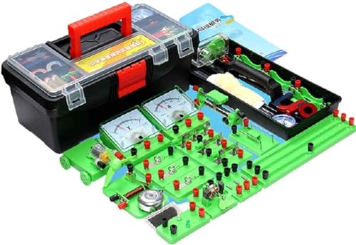 Elektromagnetische Experimentierausrüstung, physikalische Experimentierbox, elektrische Physik, naturwissenschaftliches Lernen, Starter-Set, Physik- und Elektrizitäts-Experimentierbox von FYYYSLKX