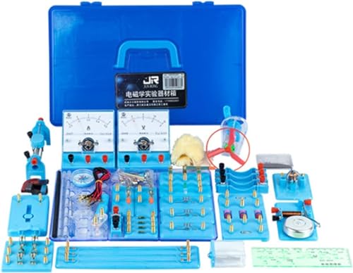 Kompletter Satz Elektrischer Experimentierboxen, Elektrischer Experimentierboxen, Elektrizitätsentdeckungs-Schaltkreis-Experimentierkits – Elektronischer Bausatz for Physik Und Elektromagnetik von FYYYSLKX