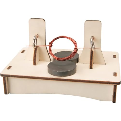 Motor-Material-Paket-Set, Lernspielzeug, Wissenschaftliches Experimentierspielzeug, Holz-Gleichstrom-Motor-Spielzeug, Handgefertigtes Gleichstrom-Motor-Spielzeug, Holz-DIY-Spielzeug von FYYYSLKX