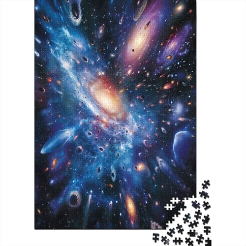 A Sky Full of Galaxien Puzzlespiel 1000 Teile Puzzle Für Erwachsene Und Kinder Ab 14 Jahren, Puzzle-Motiv Erwachsenen Puzzlespiel Puzzel 1000pcs (75x50cm) von FZALUECVA