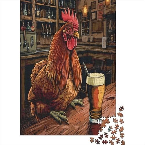 Schwanz 1000 Teile,Impossible Puzzle,GesKükenlichkeitsspiel Für Die Ganze Familie, Erwachsenen Puzzlespiel Puzzel 1000pcs (75x50cm) von FZALUECVA