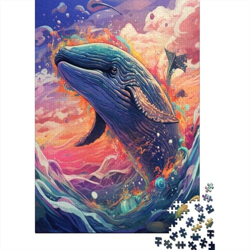 Wal Puzzle 1000 Teile Puzzles Für Erwachsene Klassische Puzzles 1000 Teile Erwachsene Puzzlespiel Erwachsene 1000 Teile Erwachsenen Puzzlespiel Puzzel 1000pcs (75x50cm) von FZALUECVA