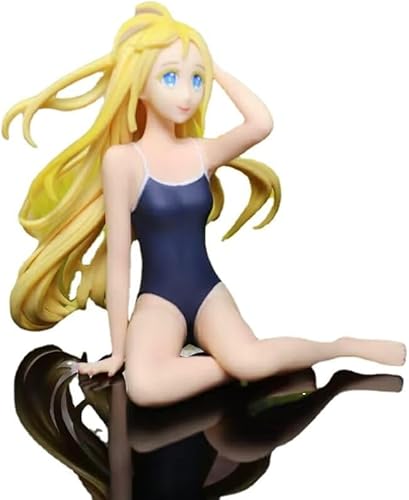 FaFciLi Beautiful Girl (Kofune Ushio) Swimwear Lateral Sitting Position Character Model 10.5CM von FaFciLi