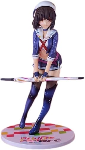 School Uniform Umbrella Girl 1/7 Action Figure/ECCHI Figure/Anime Figure/Painted Figure Model/Toy Model Adult Gift Anime Collection 22 cm/8.7 inches von FaFciLi