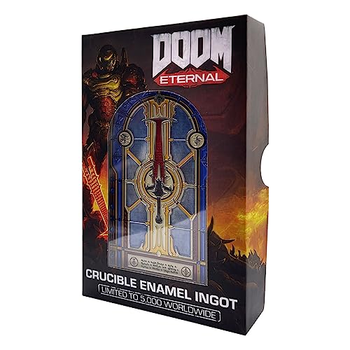 Doom Limited Edition Schmelztiegel Schwert Buntglas Fenster Barren von FaNaTtik