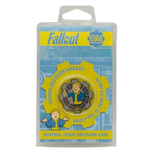 FaNaTtik B-FLT70 Vault-Tec Boy Sammlerstück, Blau/Gelb, 38mm in diamter von FaNaTtik