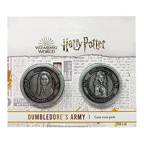 FaNaTtik Harry Potter Münzpaket: Hermine und Giny, Mehrfarbig, Stempelglanz, Kunststoff, 38 mm, 2007, 2 Stück von FaNaTtik