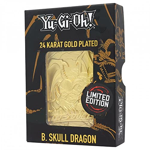 Fanattik YU-GI-OH! - B. Skull Dragon - Plaquée Or 24k Collector Karten von FaNaTtik