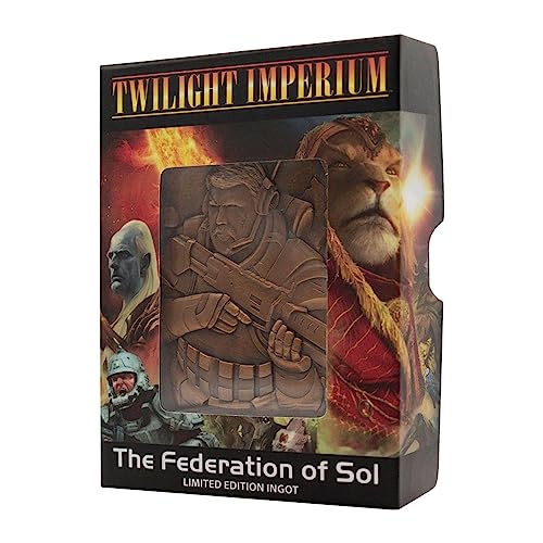 Twilight Imperium Limited Edition The Federation of Sol Sammlerstück Metallbarren von FaNaTtik