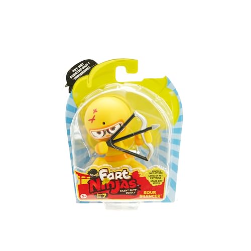 Fart Ninjas 70684 Sour Silencer Serie 7 Sammelfiguren, versch. 9 cm von FaRt NinjAS