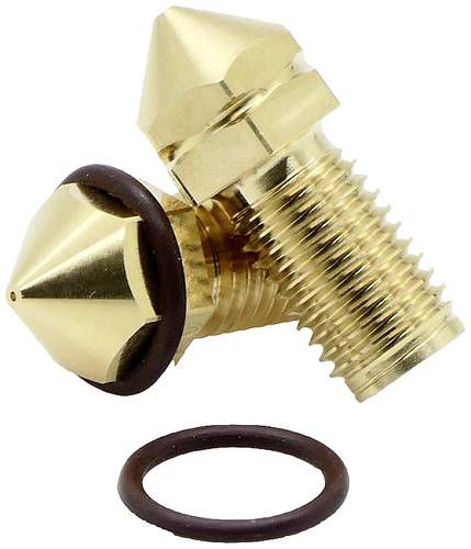 FabConstruct Nozzle Brass 0.4mm für Ultimaker UM3, S3, S5, S5 Pro Brass Nozzle AA RN35481 von FabConstruct