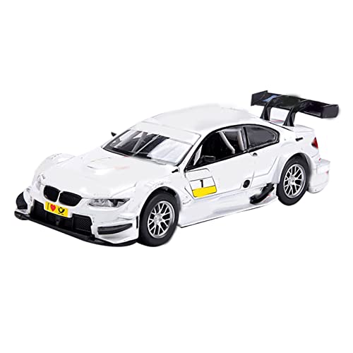 Fabater Autospielzeug, 1:32, Schlagfeste, Robuste Konstruktion, Kinderautospielzeug für Mädchen für zu Hause (White) von Fabater