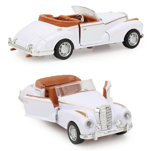 Fabater Langlebiges Roadster-Spielzeug, Automodell-Spielzeug, 1:36 für (White) von Fabater