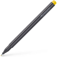 FABER-CASTELL 151607 Grip Fineliner, 0.4, kadmiumgelb von Faber Castell