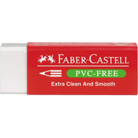 FABER-CASTELL 189520 Radierer PVC-FREE weiß von Faber Castell