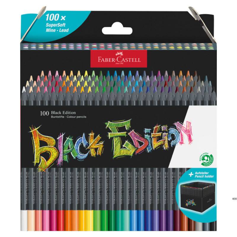 FABER-CASTELL Buntstifte Black Edition, FABER-CASTELL Sets 100er Set FABER-CASTELL Buntstifte Black Edition, FABER-CASTELL Sets 100er Set von Faber-Castell