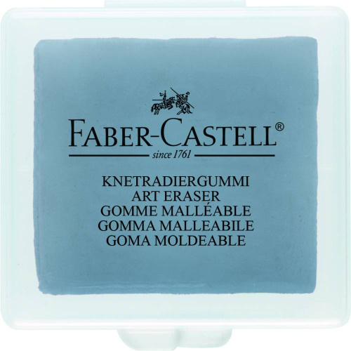 FABER-CASTELL Radierer Knetgummi ART ERASER grau von Faber Castell