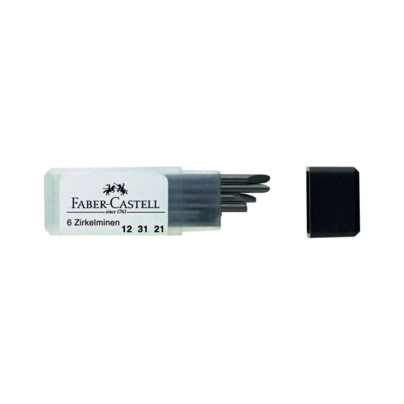 FABER-CASTELL Zirkelminen Ersatzminen, Sets 6er Set FABER-CASTELL Zirkelminen Ersatzminen, Sets 6er Set von Faber-Castell