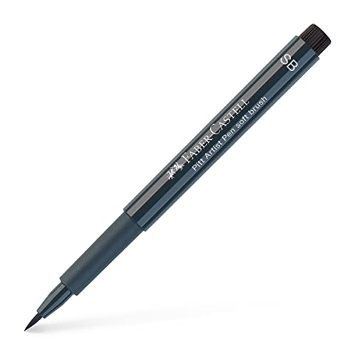 FABER-CASTELL 167835 Tuschestift Pitt Artist Pen Soft Brush, kaltgrau VI von Faber-Castell