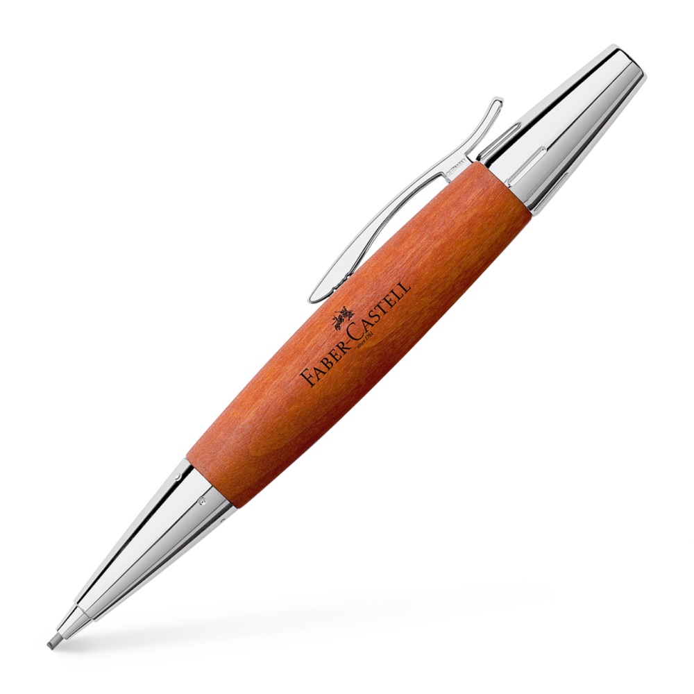 Faber-Castell Drehbleistift e-motion Birnbaum braun von Faber-Castell