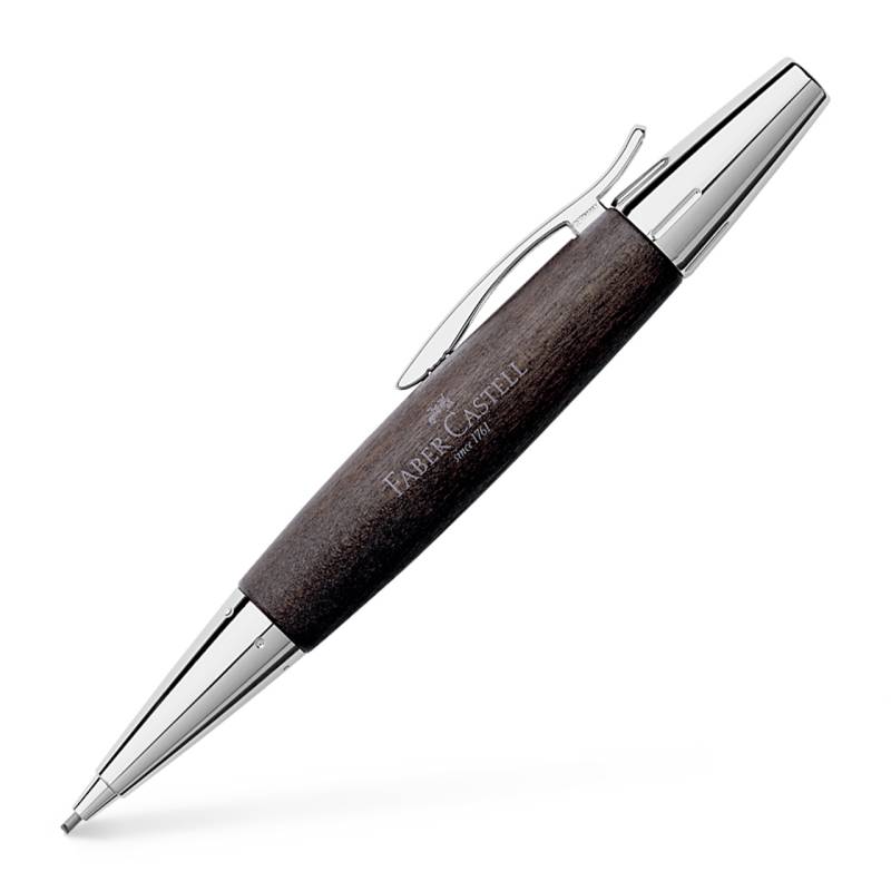 Faber-Castell Drehbleistift e-motion Birnbaum schwarz von Faber-Castell