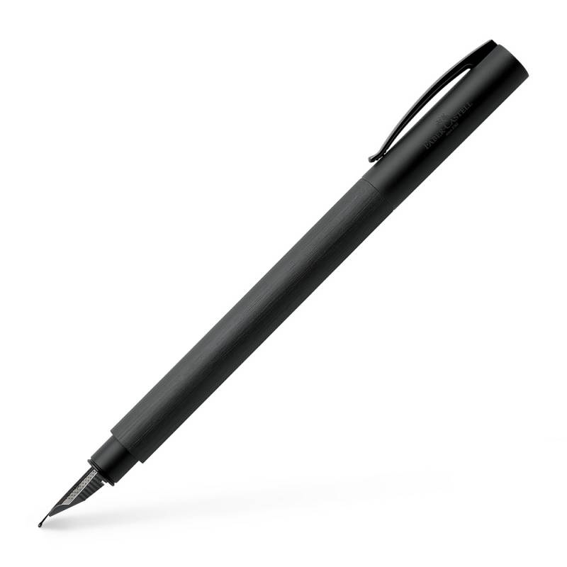 Faber-Castell Füllfederhalter Ambition All Black F von Faber-Castell