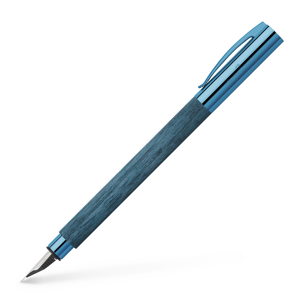 Faber-Castell Füllfederhalter Ambition Blue Wood F - Limited Edition von Faber-Castell