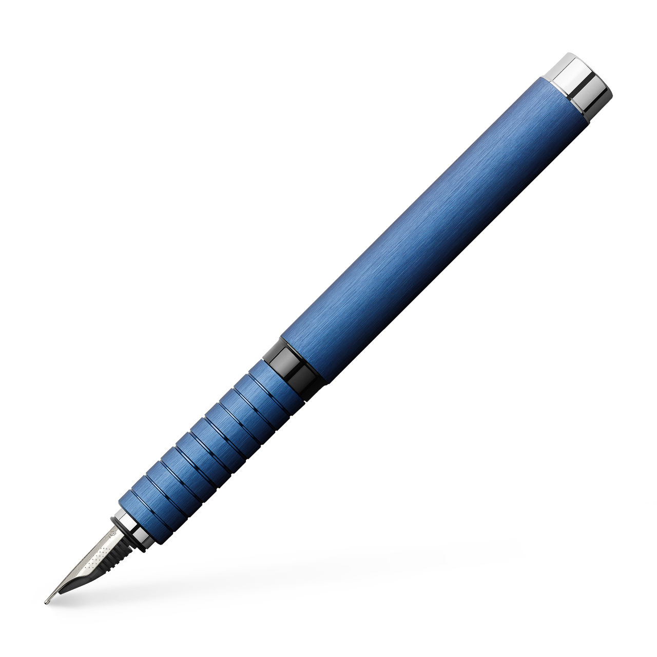 Faber-Castell Füllfederhalter Essentio Aluminium Blau B von Faber-Castell