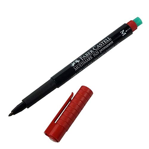 Faber-Castell Permanent (M) rot (5010152521)10er von Faber-Castell