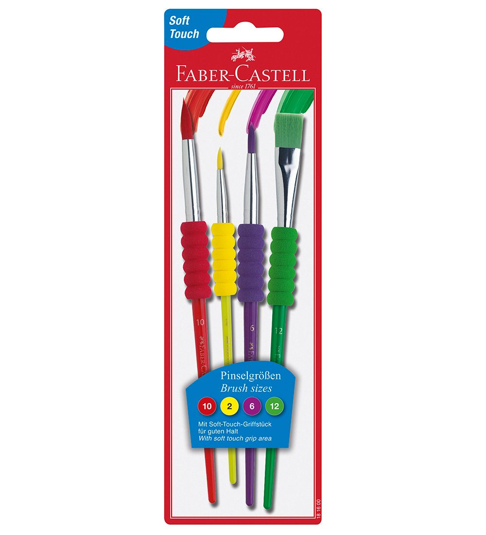Faber-Castell Pinsel - 4 st. - Multi - Faber-Castell - One Size - Kreatives Spielset Faber-Castell Pinsel - 4 st. - Multi - Faber-Castell - One Size - Kreatives Spielset von Faber-Castell