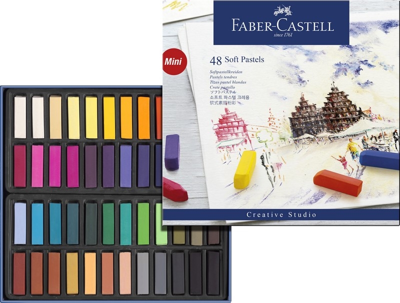 Faber-Castell Softpastellkreide Mini 48 Stk. von Faber-Castell