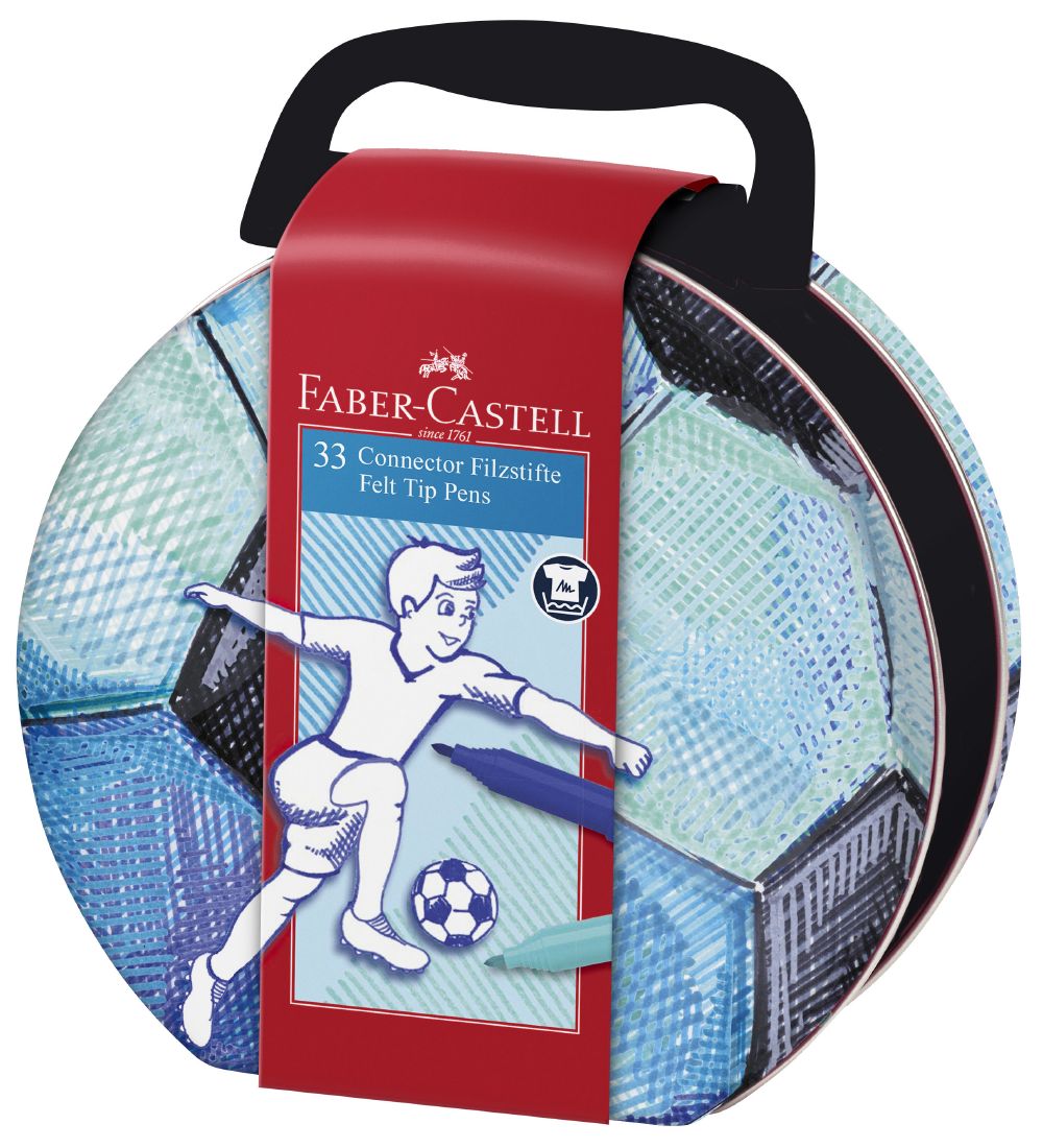 Faber-Castell Tuschen - Verbinder - 33 st. - Fußball - Faber-Castell - One Size - Filzstifte Faber-Castell Tuschen - Verbinder - 33 st. - Fußball - Faber-Castell - One Size - Filzstifte von Faber-Castell