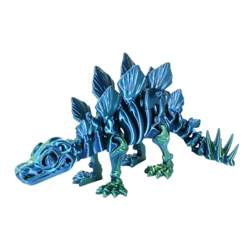 Fabixoin Dinosaurier-3D-Anzeigespielzeug, 3D-Drucktier | Simulationstier-Lernspielzeug - Sensorisches Tierspielzeug-Desktop-Ornament, interaktives Kinderspiel von Fabixoin