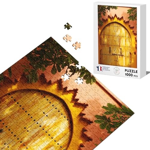 Klassische Puzzle 1000 Teile Gold Holz Osttor von Fabulous