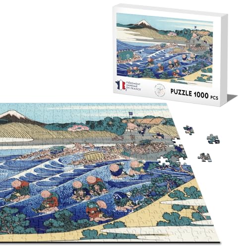 Klassische Puzzle 1000 Teile Hokusai Kunst Japan Stempel von Berg Fuji Kanaya von Fabulous