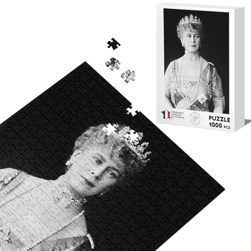 Klassische Puzzle 1000 Teile Königin Elizabeth Jung England Vintage Porträt von Fabulous