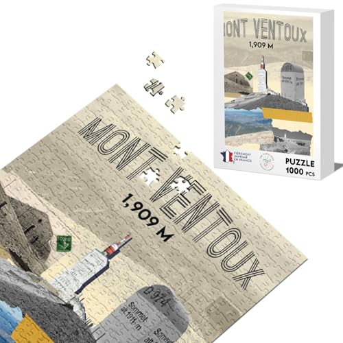 Klassische Puzzle 1000 Teile Mount Ventoux Collage Fahrrad Frankreich Radfahren Tour Klassische Puzzle 1000 Teile Mount Ventoux Collage Fahrrad Frankreich Radfahren Tour von Fabulous