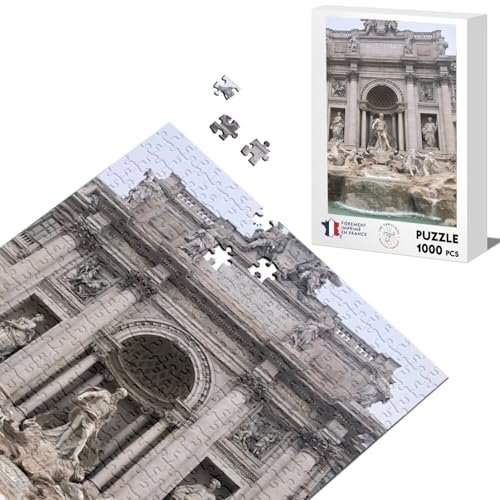 Klassische Puzzle 1000 Teile Römische Landschaft Italien Trevi-Brunnen Weltkulturerbe von Fabulous