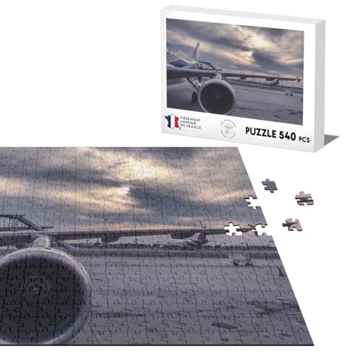 Klassische Puzzle 540 Teile Flugzeug Flughafen Sonnenschicht Mittelmail von Fabulous