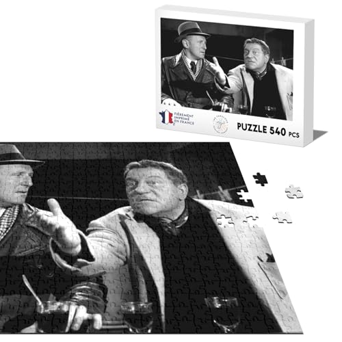 Klassische Puzzle 540 Teile La Traversee De Paris Bouvil Jean Gabin Vous La Rombiere Denonciation von Fabulous