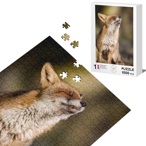 Klassisches Puzzle, 1000 Teile, Fuchs, Sonnenbaden, niedlich, Wildtiere, Natur, Foto Klassisches Puzzle, 1000 Teile, Fuchs, Sonnenbaden, niedlich, Wildtiere, Natur, Foto von Fabulous
