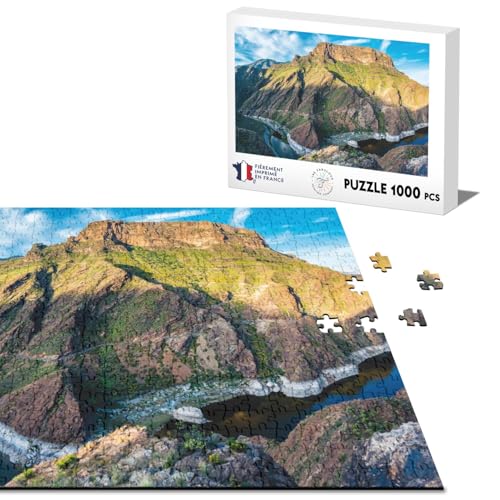 Klassisches Puzzle, 1000 Teile, Kanarische Inseln, Spanien, Berge, UNESCO, Weltkulturerbe von Fabulous