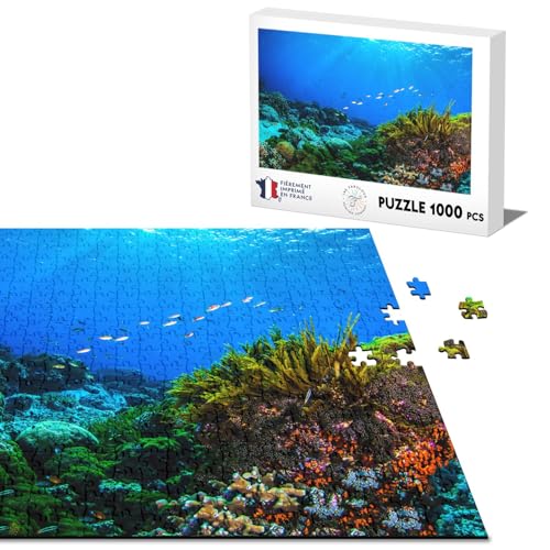 Klassisches Puzzle, 1000 Teile, Koralle, Meer, Ozean, Fisch, Meeresboden, Tauchen, Surfen, Paradie von Fabulous