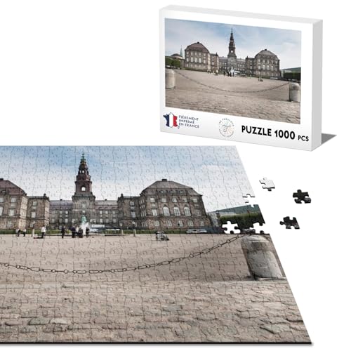 Klassisches Puzzle, 1000 Teile, dänisches Parlament, Dänemark, Europadenkmal von Fabulous